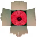 Powergate Cat6-box-re, 23awg, 0,57mm, Utp, Cat6 Kablo, 305m, Kırmızı