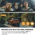 Pruveeo D30 Wı-fı 4k Arac Kamerası