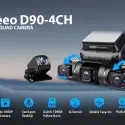 Pruveeo D90-4ch Fhd Wı-fı Gps + 128gb Sd Kart Kame