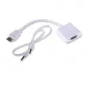 Qport Q-hd-vgj  Hdmı To Vga Cevırıcı+ Ses Jack