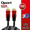 Qport Q-hdmı15 Hdmı 1.4 V Altın Uçlu Kablo 15 Mt