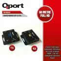 QPORT Q-HEX2 HDMI EXTENDER CAT6 60M 2 Lİ PAKET
