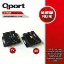 Qport Q-hex2 Hdmı Extender Cat6 60m 2 Li Paket