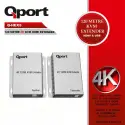 Qport Q-hex5 Kvm 4k Hdmı Extender Cat6 120m 2 Li Paket