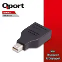 Qport Q-mdp2 Mini Dp(e)=> Dp(d) Çevirici