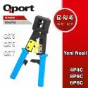 Qport Q-pen6 Rj45/rj11/rj12 Yeni Nesil Pense