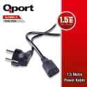 Qport Q-pow1.5 1,5m 075mm Power Kablo