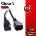 Qport Q-powu 1,5m 0,75mm Power Uzatma Kablosu