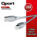 Qport Q-pr1.5 Usb 2.0 1.5m Yazıcı Kablosu