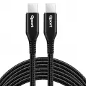 Qport Q-type-c3 3m Type-c 100w Super Hızlı Pd Sarj Ve Data Kablosu