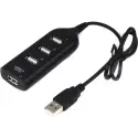Qport Q-uc201 4lü Usb2.0 Çoklayıcı Hub