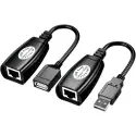 Qport Q-ux2 60m Usb Extender 2li Paket