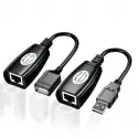 Qport Q-ux2  Usb 60m Cat 5-6 Uzatma Cihazı