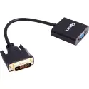 Qport Q-vdv2 16cm Dvı(24+1)=>vga (d)aktif Çevirici
