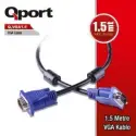 Qport Q-vga1.5 15 Pın Fıltrelı Vga Kablo 1.5mt