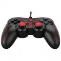 Rampage Sg-r601, Kırmızı, Pc/ps3, 1.8mt Kablolu, Çift Titreşimli, Gamepad