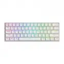Redragon K530w Draconıc Pro Q Tr 60% Kompakt Kablosuz-bluetooth 2.4g Swıtch Mekanik Klavye Beyaz