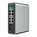 Ruıjıe Reyee Rg-nıs2100-8gt2sfp-hp 8 Port  Gigabit Poe, 240w,  2port Sfp, Endüstriyel Switch
