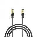 S-lınk Mm-cat701, Cat7, Patch, 1mt, Gold Uçlu,   Ftp, Cca, Ağ Bağlantı Kablosu (siyah)