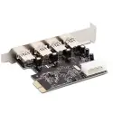 S-link Sl-3ex6 4 Port Usb3.0 Pcı Express Kart