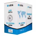 S-lınk Sl-cat608 305mt 6mm 24awg Cat6 Kablo Gri