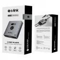 S-lınk Sl-lu602, 2xhdmı, 4k, 60hz, Monitör Çoklayıcı (1pc-2monitör Veya 2pc- 1monitör) Çift Yönlü Switch