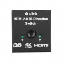 S-link Sl-lu613  2li Hdmı 2 Yönlü Çoklayıcı