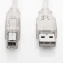 S-link Sl-u2015 1,5 M Usb2.0 Ae/be Şeffaf Yazıcı