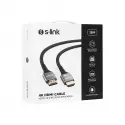 S-lınk Sw-sgg039, 4k Uhd, Hdmı V2,0 Kablo. 15mt. 30hz. Metal Uçlu, Kablo