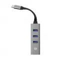 S-lınk Sw-u3325, Gigabit, Type-c To Rj45, 3xusb 3.0, Metal, Ethernet Kartı