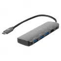 S-lınk Swv-usbc030, Type-c To Hdmı, 3xusb3.0, 1xpd Metal, Usb Hub Ve Çevirici