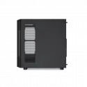 Sama S40bk Black, H700bk 700w, 80 Plus, Tempered Glass Panel, Mesh Ön Panel, Type-c, 4x120mm Argb Fan, Atx, Gamıng Kasa