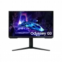 Samsung Ls24dg302euxuf, Odyssey, 24 1ms, 180hz, Full Hd, Hdmı, Dp,  Pivot, Amd Freesync, Va Panel Gamıng Monitör