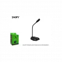 Snopy Sn-110m, Siyah, Led Işıklı, Usb, Gamıng, Masaüstü, Mikrofon