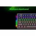 T-dagger Balı, T-tgk311, Usb Kablolu, Türkçe Q,  Rainbow Rgb, Mechanical, Blue Switch, Gaming Klavye (powered By Redragon)