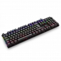 T-dagger Naxos, T-tgk310-bl, Usb Kablolu, Türkçe Q, Rainbow Backlight, Blue Mekanik Switch, 104 Tuşlu, Gaming Klavye