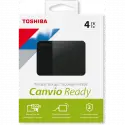 Toshıba Hdtp340ek3ca, Canvio Ready, 4tb, 2.5 Usb 3.0, Taşınabilir, Harici Hdd, (black)