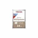 Toshıba N300, Hdwg51euzsva, 3.5, 14tb, 512mb 7200 Rpm, Sata3, 7/24 Nas, Server, Hdd (türkiye Distribütörü Garantili)