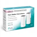 Tp-lınk Deco-e4, Ac1200, İkili Mesh, 1200mbps, Dual Band, 2port Megabit Lan, 260m2 Kapsama Alanı, Router, Geniş Alan İnternet Ağı Sağlayıcısı
