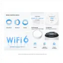 Tp-lınk Deco-x50-poe, Ax3000, Tekli Mesh,  3000mbps, Dual Band, Wifi6, 3port Gigabit Lan, 230m2 Kapsama Alanı, Router, Geniş Alan İnternet Ağı Sağlayıcısı
