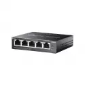 TP-LINK ES205GP 5 PORT YÖNETİLEBİLİR 65W POE SWITCH