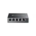 TP-LINK ES205GP 5 PORT YÖNETİLEBİLİR 65W POE SWITCH
