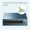 Tp-lınk Ls105g, Green Tech, 5 Port, Gigabit,  Metal Kasa, Yönetilemez, Masaüstü Switch