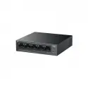 Tp-lınk Ls105lp 4 Port 10/100 +1 Port Rj45 Uplınk 41w 250 Metre Poe Mesafe Metal Kasa Swıtch