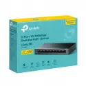 Tp-lınk Ls109p 8 Port 10/100 +1 Port Rj45 Uplınk 63w 250 Metre Poe Mesafe Metal Kasa Swıtch