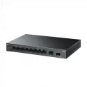 Tp-lınk Ls1210gp, Green Tech, 8 Port Gigabit, Poe 61w, 1 Port Gigabit Uplink, 1 Port Gigabit Sfp, Yönetilemez Masaüstü Switch