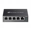 Tp-lınk Omada Ds105gp 4 Port Gıgabıt + 1 Port Gıgabıt Uplınk 65w Poe Yönetilemez Swıtch