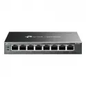 Tp-lınk Omada Ds108gp 8 Port Gıgabıt 65w 250 Metre Poe Mesafe Metal Kasa Swıtch