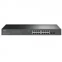 Tp-lınk Omada Tl-sg2218p 16 Port Gıgabıt+2xgıgabıt Sfp Uplınk Yönetilebilir 150w Poe Rackmount Swıtch