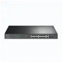 Tp-lınk Sg1218mp, 16 Port, Gigabit, Poe 250w, 2 Port Gigabit Combo Sfp, Rackmount, Yönetilemez, Switch